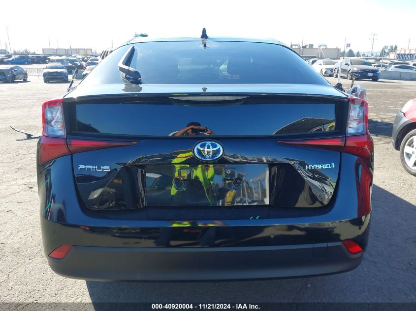 2022 Toyota Prius Le VIN: JTDKAMFU3N3183228 Lot: 40920004