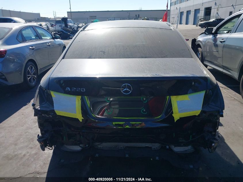 2019 Mercedes-Benz A 220 VIN: WDD3G4EB4KW012412 Lot: 40920005