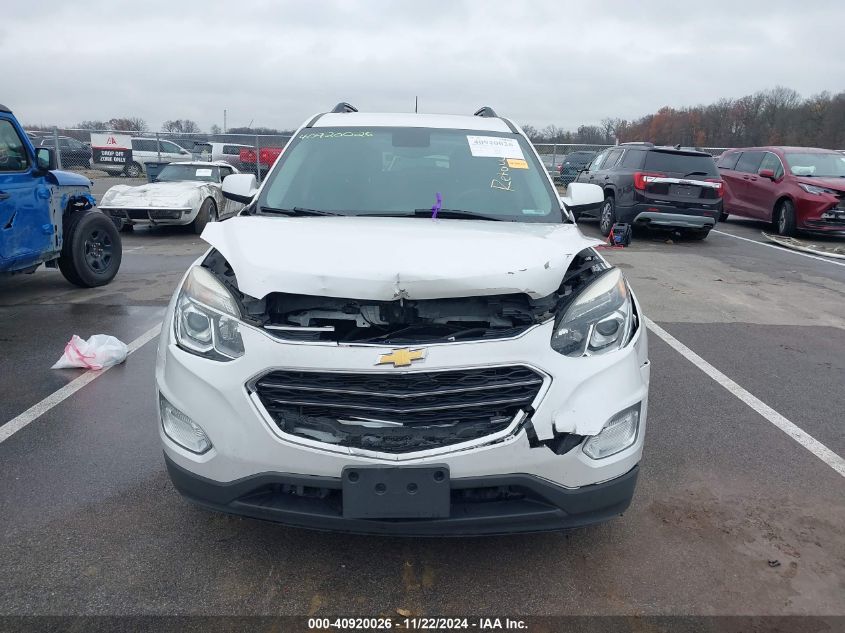 2016 Chevrolet Equinox Lt VIN: 2GNFLFEK0G6185903 Lot: 40920026