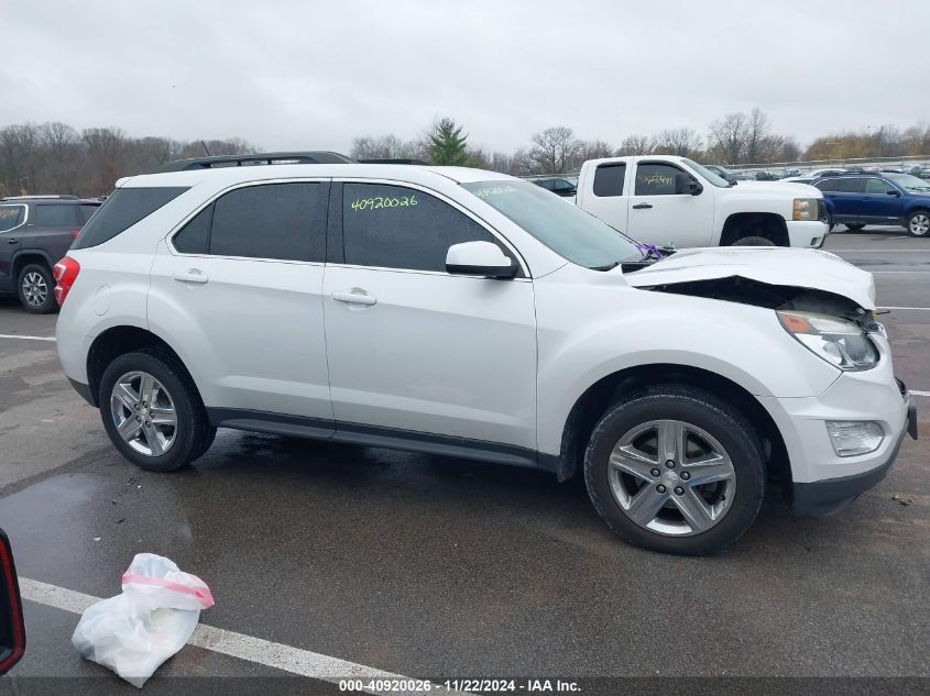 2016 Chevrolet Equinox Lt VIN: 2GNFLFEK0G6185903 Lot: 40920026