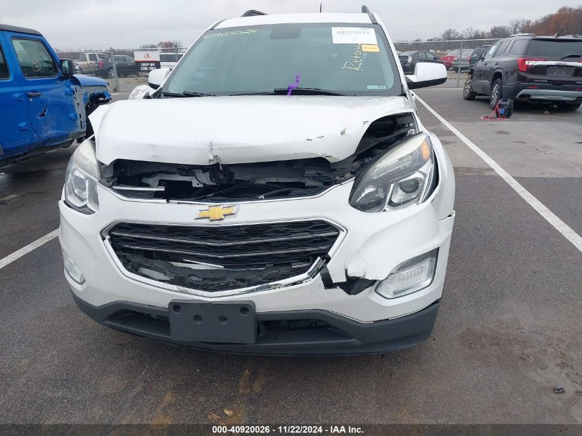 2016 Chevrolet Equinox Lt VIN: 2GNFLFEK0G6185903 Lot: 40920026