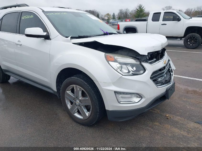 2016 Chevrolet Equinox Lt VIN: 2GNFLFEK0G6185903 Lot: 40920026