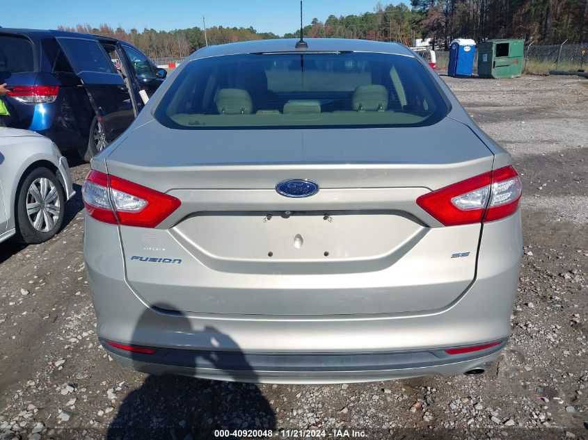 2015 FORD FUSION SE - 3FA6P0H71FR250983