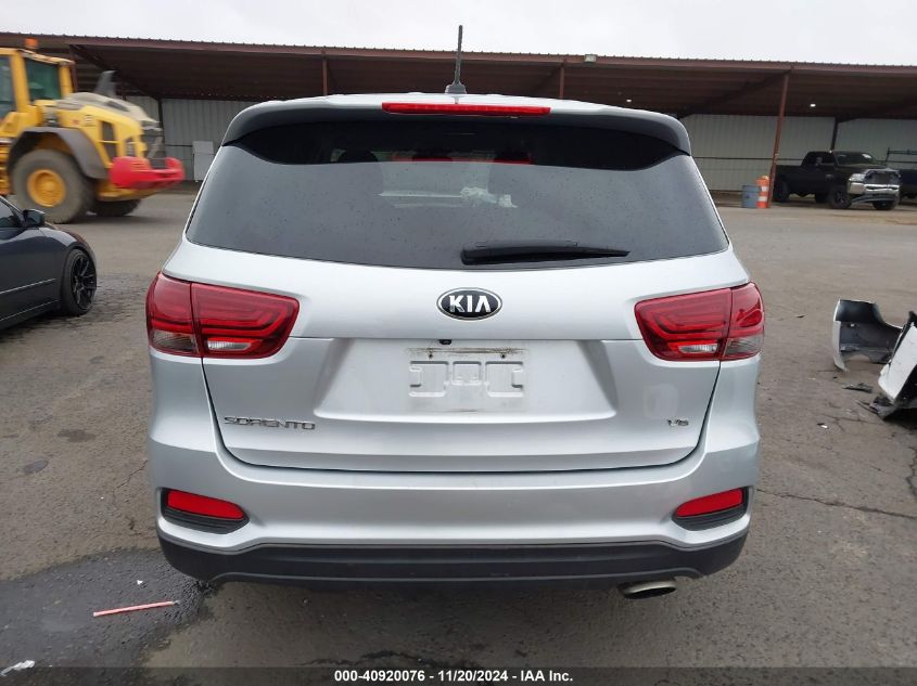 2020 KIA SORENTO S - 5XYPG4A56LG617901