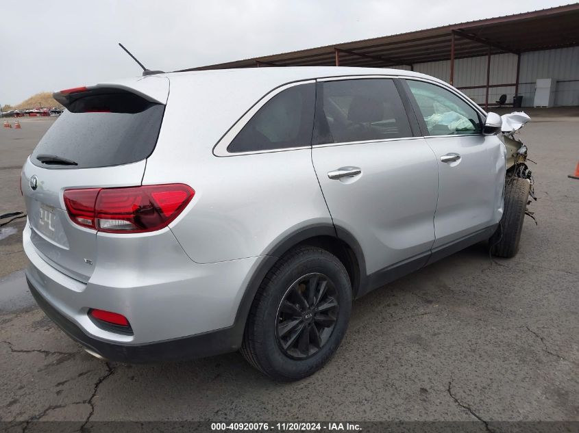 2020 KIA SORENTO S - 5XYPG4A56LG617901