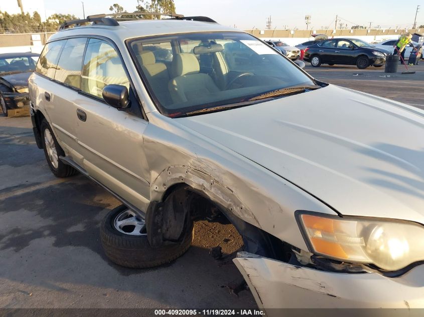 2005 Subaru Outback 2.5I VIN: 4S4BP61C857344413 Lot: 40920095