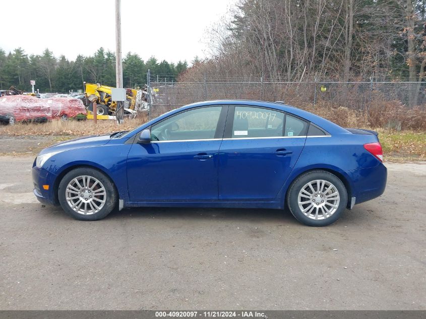 2012 Chevrolet Cruze Eco VIN: 1G1PJ5SC8C7273613 Lot: 40920097