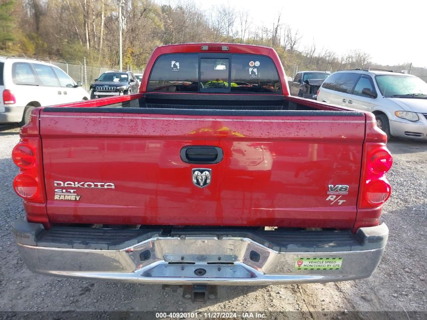 2006 Dodge Dakota Slt VIN: 1D7HW42N165525329 Lot: 40920101