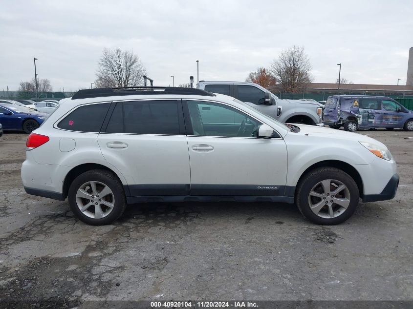 2013 Subaru Outback 2.5I Limited VIN: 4S4BRBJC4D3222267 Lot: 40920104