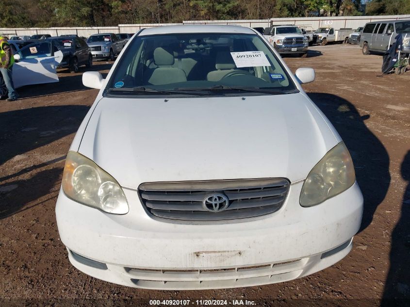 2003 Toyota Corolla Le VIN: JTDBR32E230041663 Lot: 40920107