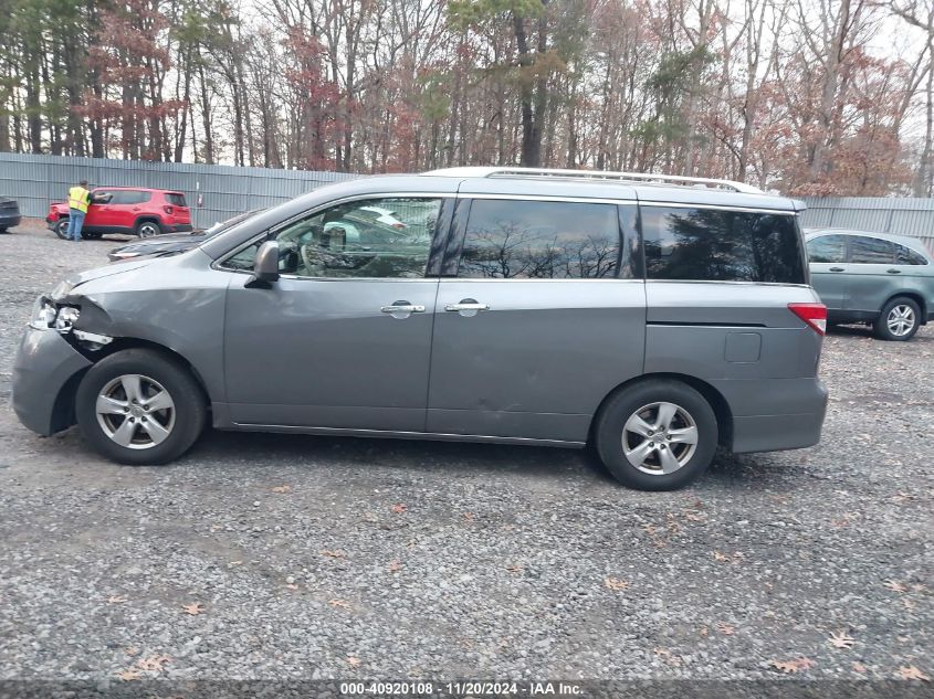 2016 Nissan Quest Platinum/S/Sl/Sv VIN: JN8AE2KP1G9154576 Lot: 40920108