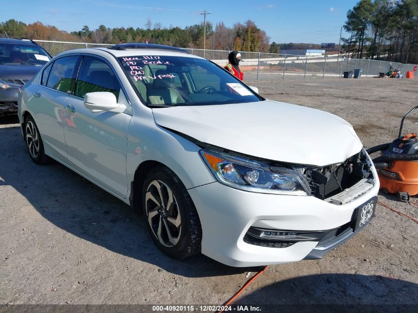 VIN 1HGCR3F08GA004668 2016 Honda Accord, Ex-L V-6 no.1