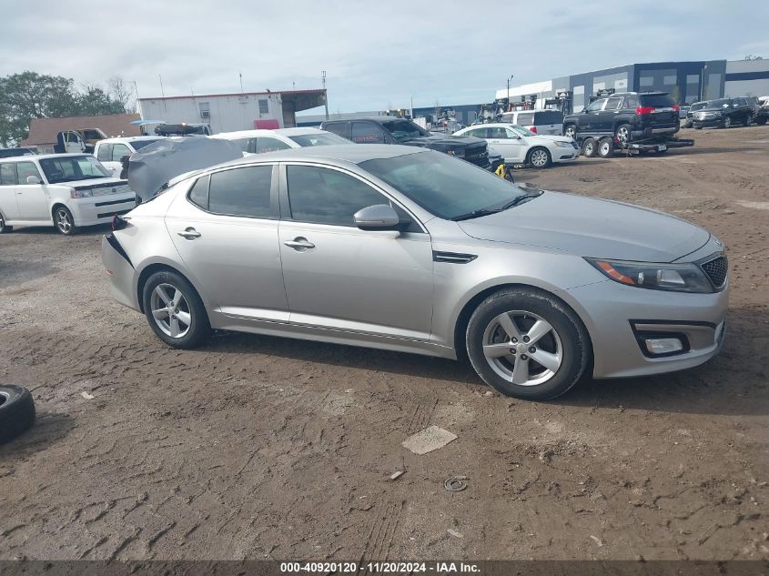 2015 Kia Optima Lx VIN: 5XXGM4A74FG373118 Lot: 40920120