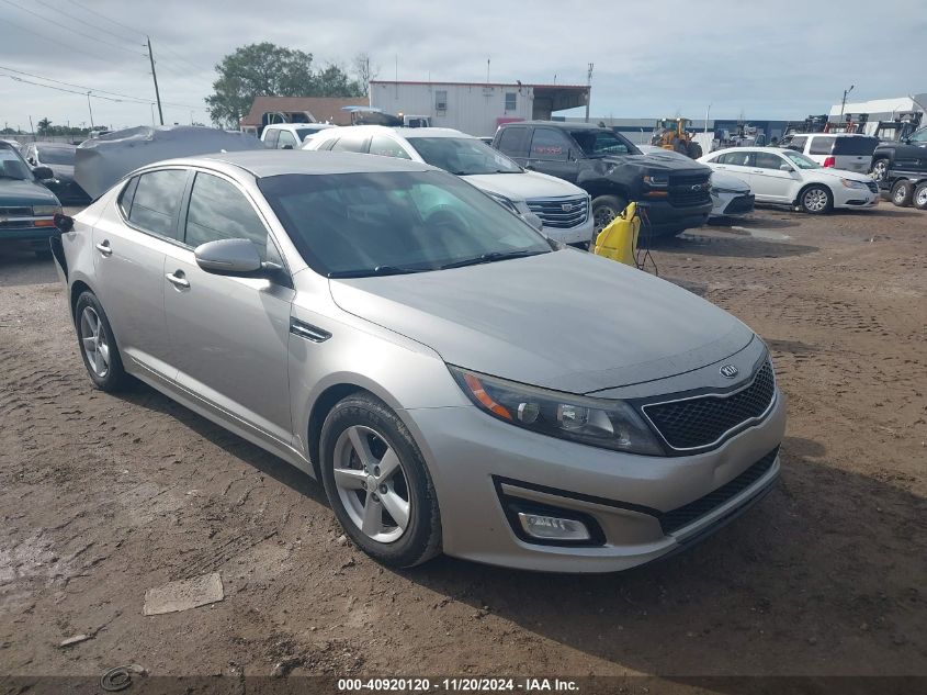 2015 Kia Optima Lx VIN: 5XXGM4A74FG373118 Lot: 40920120