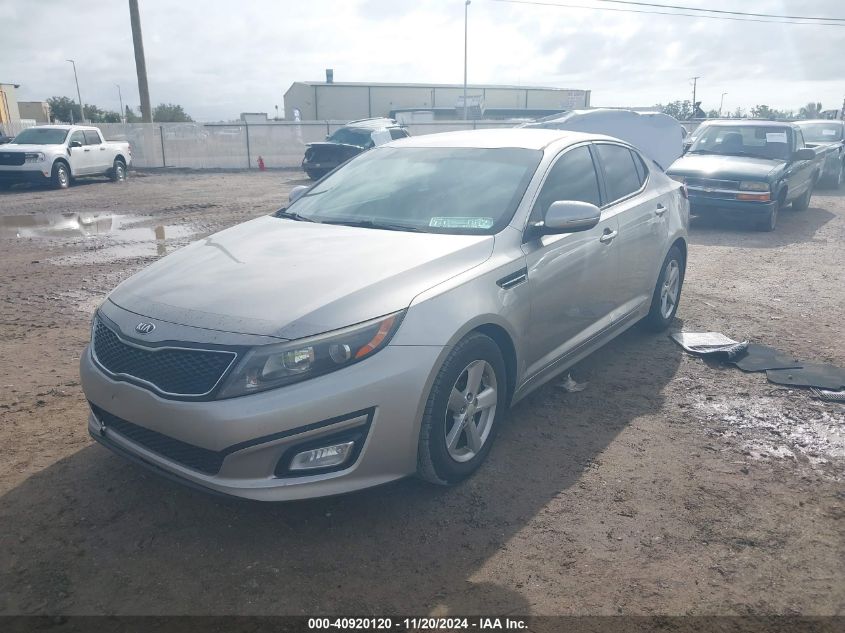 2015 Kia Optima Lx VIN: 5XXGM4A74FG373118 Lot: 40920120