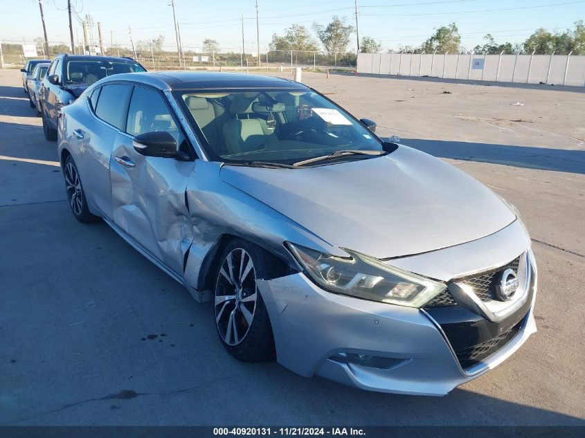 VIN 1N4AA6AP0GC375191 2016 NISSAN MAXIMA no.1