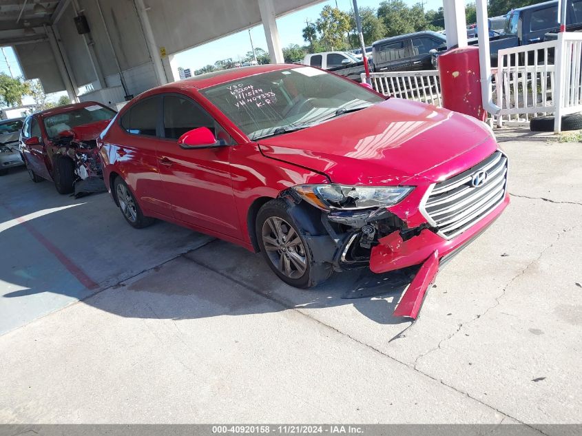 2017 Hyundai Elantra Value Edition VIN: KMHD84LF8HU409333 Lot: 40920158