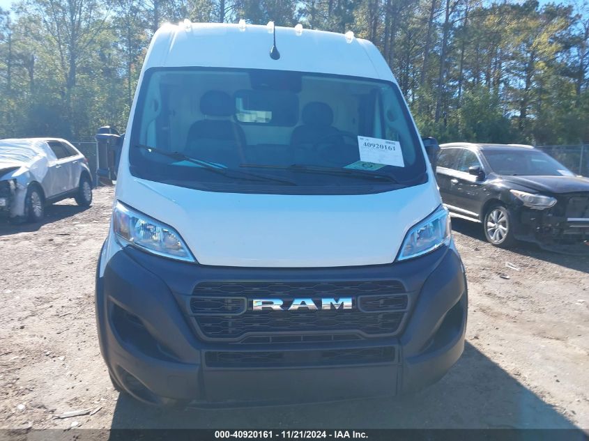 2023 Ram Promaster 2500 High Roof 159 Wb VIN: 3C6LRVDG5PE588140 Lot: 40920161