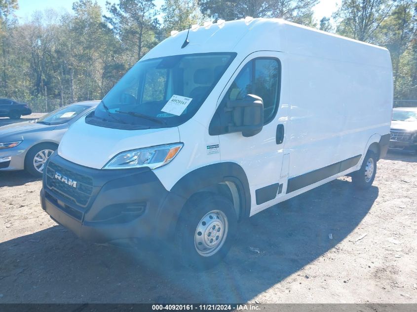 2023 Ram Promaster 2500 High Roof 159 Wb VIN: 3C6LRVDG5PE588140 Lot: 40920161