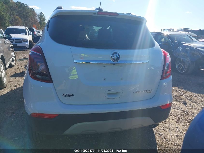 2022 Buick Encore Awd Preferred VIN: KL4CJESM6NB555838 Lot: 40920179