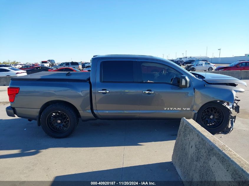 2020 Nissan Titan Sv 4X2 VIN: 1N6AA1EF3LN503272 Lot: 40920187