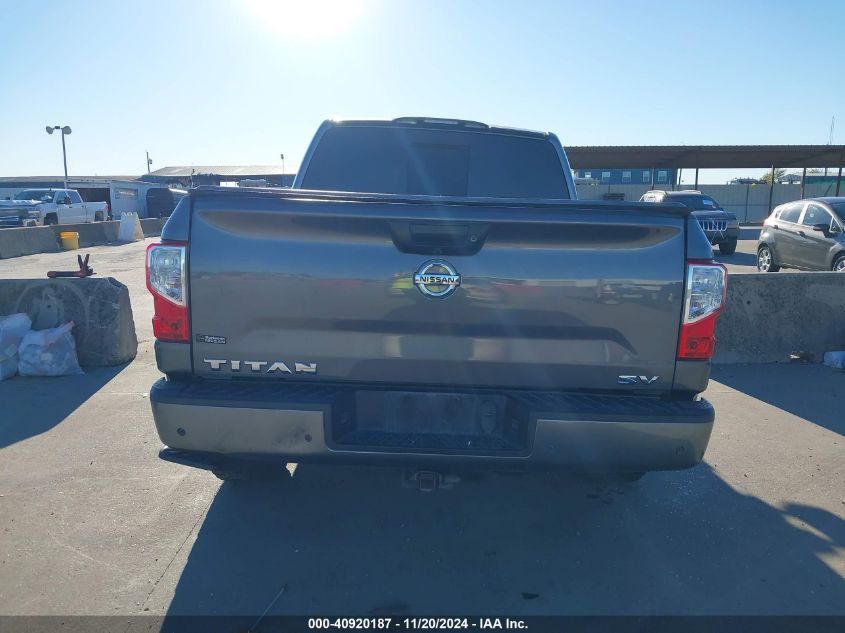 2020 Nissan Titan Sv 4X2 VIN: 1N6AA1EF3LN503272 Lot: 40920187