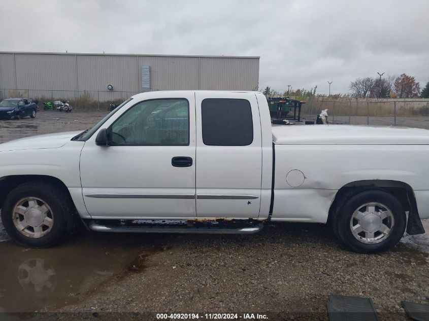 2007 GMC Sierra 1500 Classic Sle1 VIN: 1GTEC19Z27Z126273 Lot: 40920194