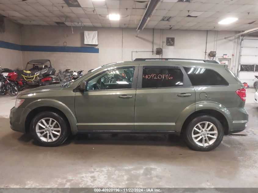 2017 Dodge Journey Sxt Awd VIN: 3C4PDDBG6HT556185 Lot: 40920196