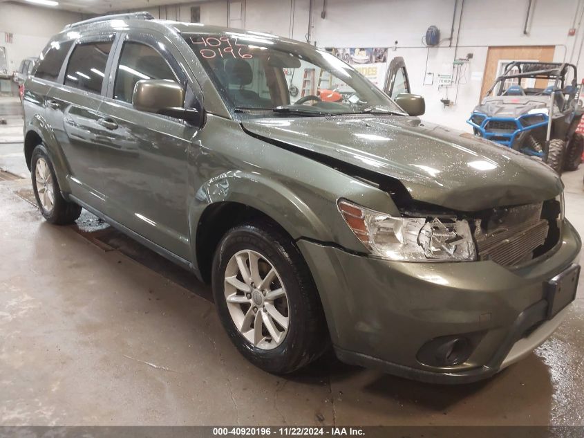 2017 Dodge Journey Sxt Awd VIN: 3C4PDDBG6HT556185 Lot: 40920196