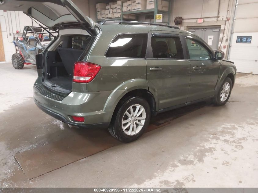 2017 Dodge Journey Sxt Awd VIN: 3C4PDDBG6HT556185 Lot: 40920196