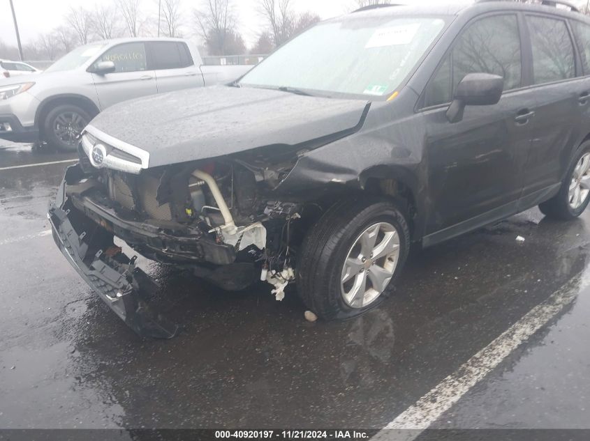 2016 Subaru Forester 2.5I VIN: JF2SJABC4GH408713 Lot: 40920197