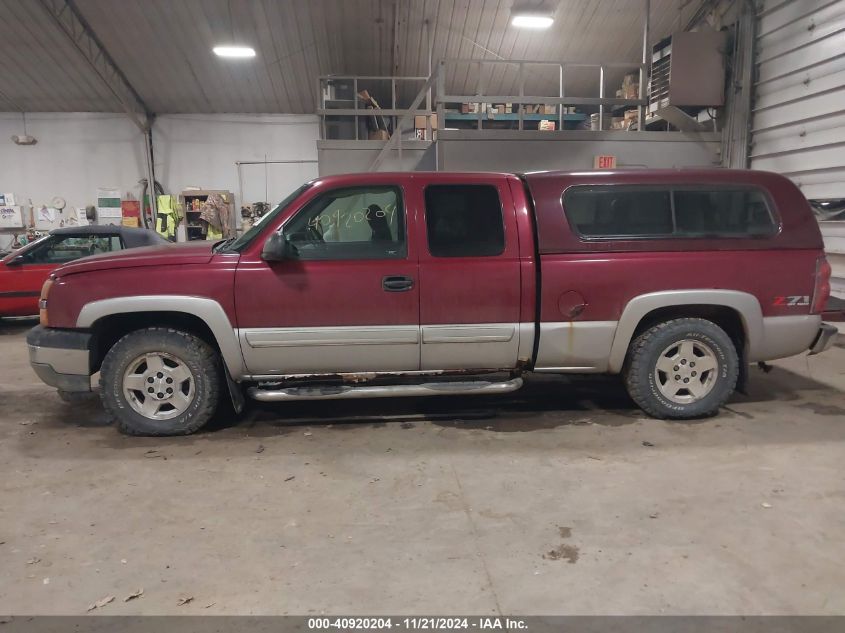 2005 Chevrolet Silverado 1500 Z71 VIN: 1GCEK19B55Z268622 Lot: 40920204