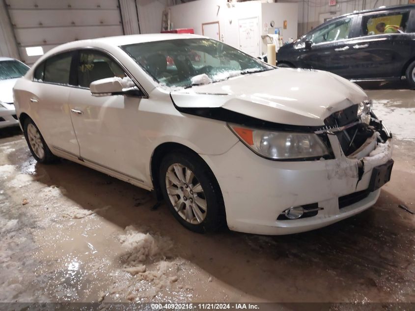 2013 Buick Lacrosse Leather Group VIN: 1G4GC5ER6DF312543 Lot: 40920215