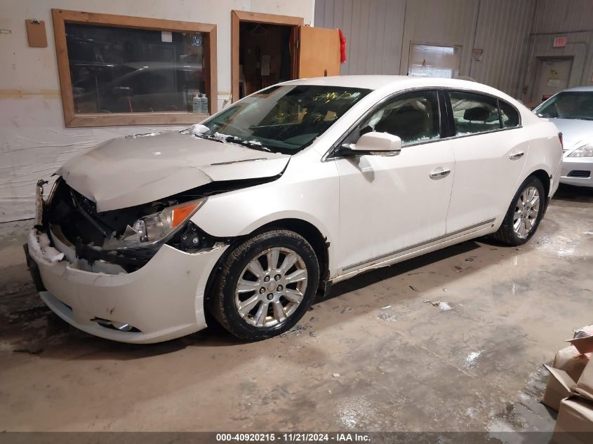 2013 Buick Lacrosse Leather Group VIN: 1G4GC5ER6DF312543 Lot: 40920215