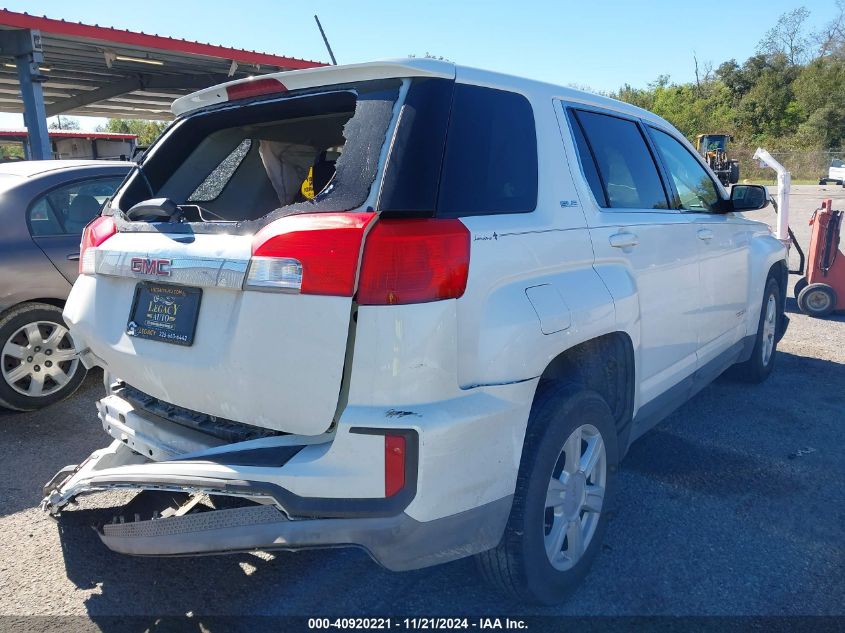 2016 GMC Terrain Sle-1 VIN: 2GKALMEKXG6215324 Lot: 40920221