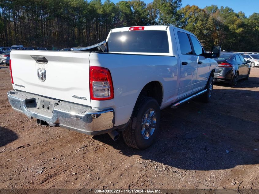 2024 Ram 2500 Big Horn 4X4 6'4 Box VIN: 3C6UR5DL5RG286226 Lot: 40920223