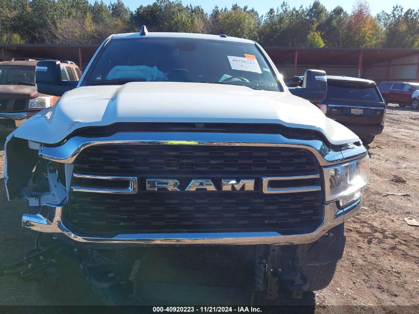 2024 Ram 2500 Big Horn 4X4 6'4 Box VIN: 3C6UR5DL5RG286226 Lot: 40920223