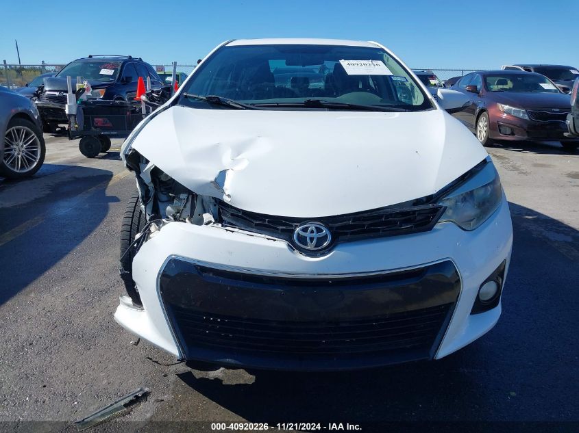 2016 Toyota Corolla L/Le/Le Pls/Prm/S/S Pls VIN: 5YFBURHE8GP391304 Lot: 40920226