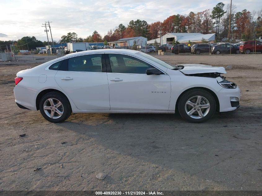 2022 Chevrolet Malibu Fwd Ls VIN: 1G1ZB5ST7NF209089 Lot: 40920230