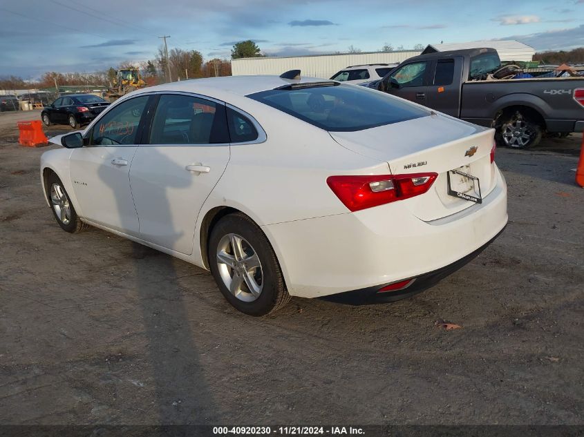 VIN 1G1ZB5ST7NF209089 2022 Chevrolet Malibu, Fwd Ls no.3