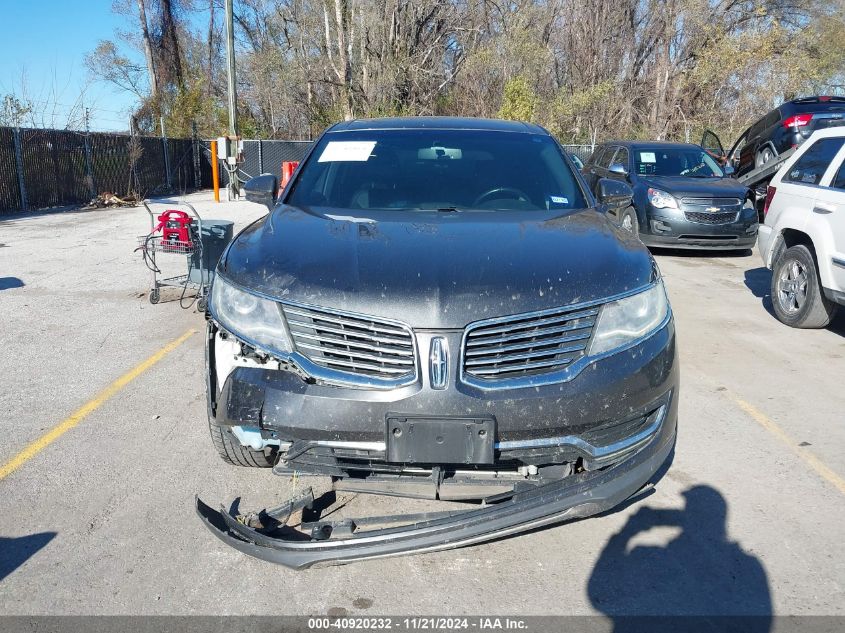 2017 Lincoln Mkx Select VIN: 2LMPJ6KR7HBL16225 Lot: 40920232