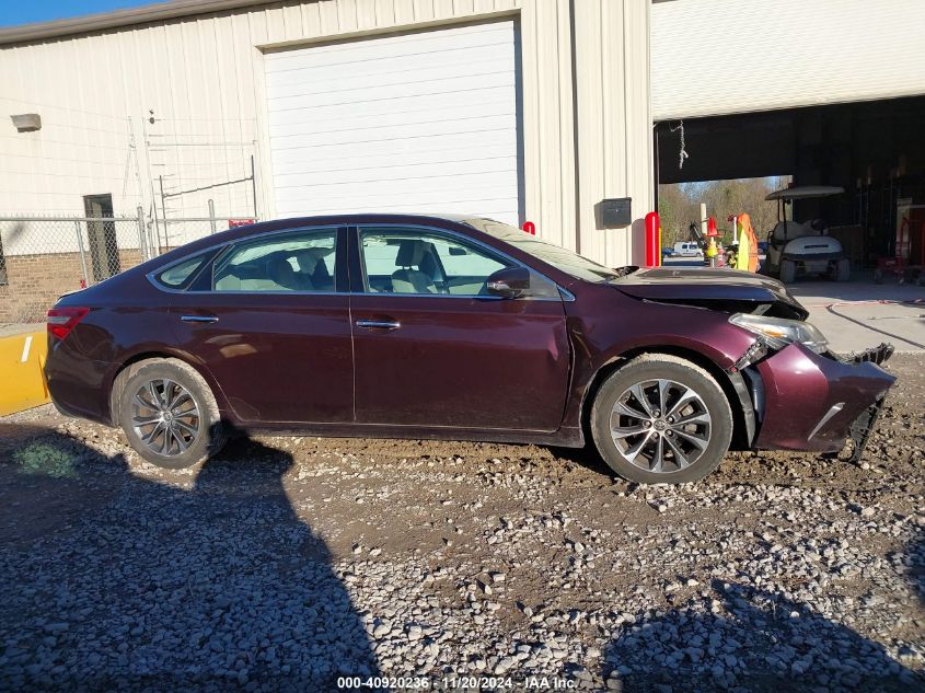 2017 Toyota Avalon Xle Premium VIN: 4T1BK1EB7HU250628 Lot: 40920236