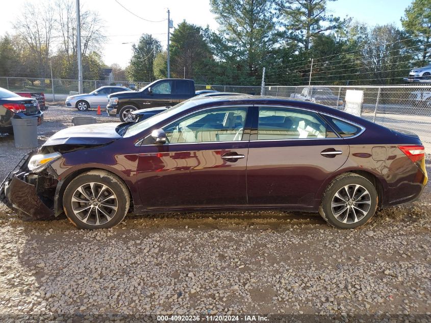 2017 Toyota Avalon Xle Premium VIN: 4T1BK1EB7HU250628 Lot: 40920236