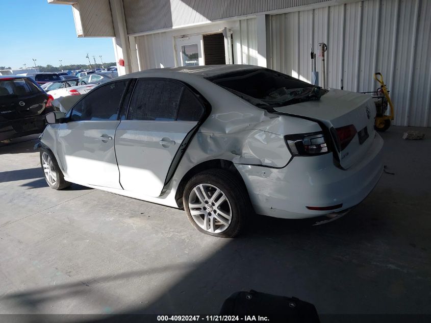 2017 Volkswagen Jetta 1.4T S VIN: 3VW167AJ5HM282080 Lot: 40920247