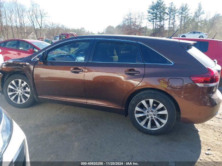 2013 Toyota Venza Le VIN: 4T3BA3BB2DU035663 Lot: 40920258