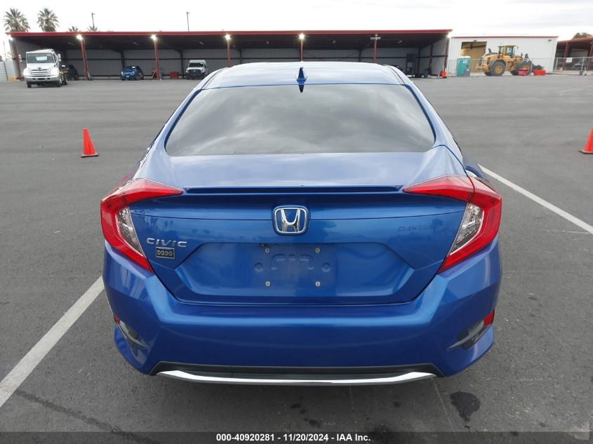 2019 Honda Civic Ex VIN: 19XFC1F31KE211307 Lot: 40920281