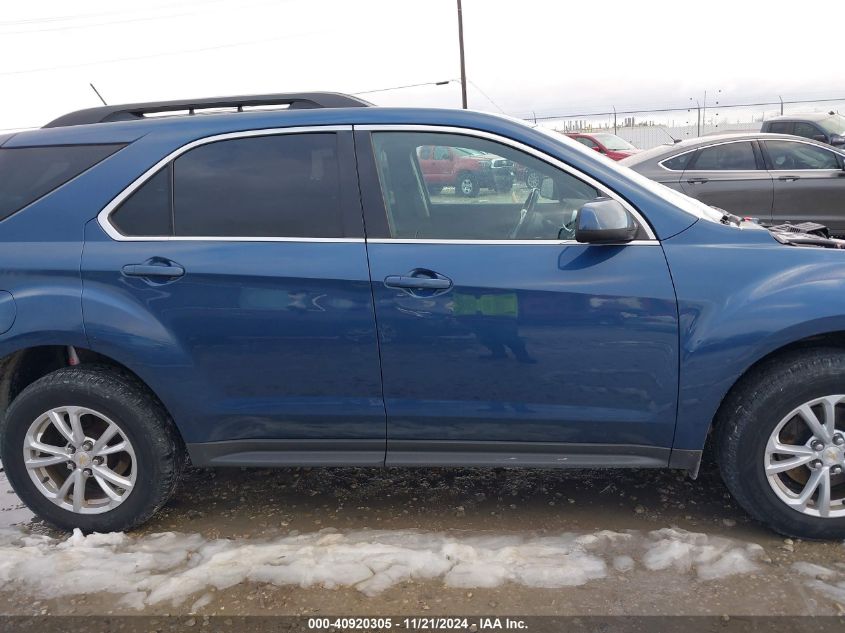 2016 Chevrolet Equinox Lt VIN: 2GNALCEK7G6216704 Lot: 40920305