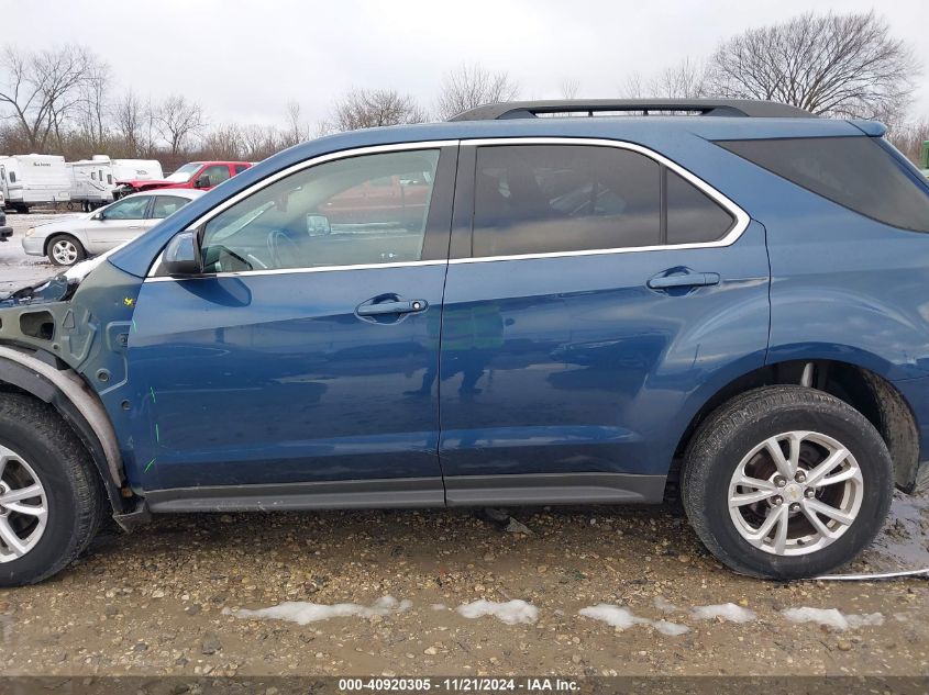 2016 Chevrolet Equinox Lt VIN: 2GNALCEK7G6216704 Lot: 40920305