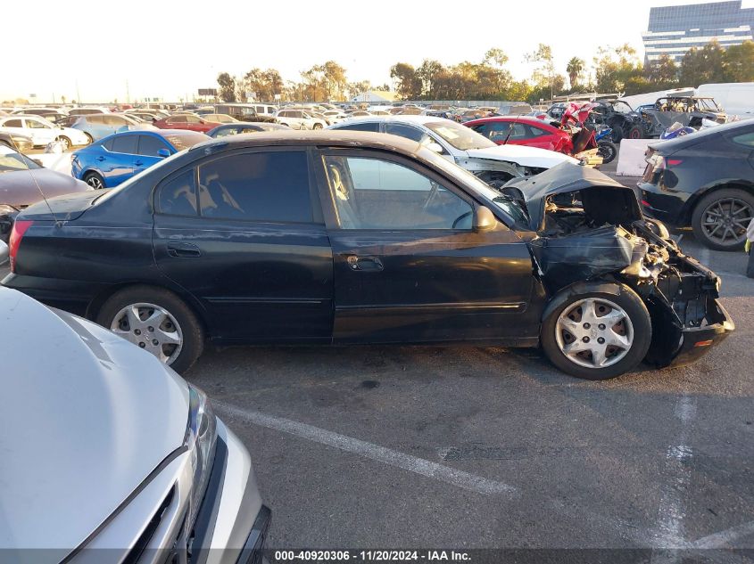 2004 Hyundai Elantra Gls/Gt VIN: KMHDN46D34U742195 Lot: 40920306