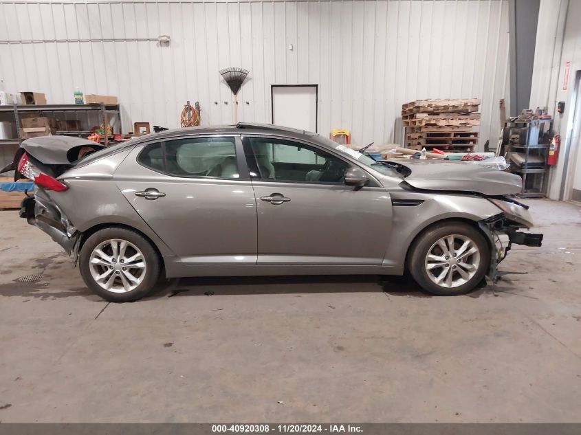 2013 Kia Optima Ex VIN: 5XXGN4A70DG124812 Lot: 40920308